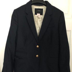 J. Crew Navy Blue Schoolboy Blazer Size 10